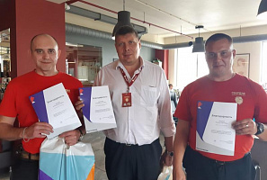 Отличившиеся гвардейцы награждены